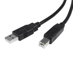 Кабель для принтера ColorWay USB 2.0 AM/BM 3.0m black (CW-CBUB073-BK) - мініатюра 5