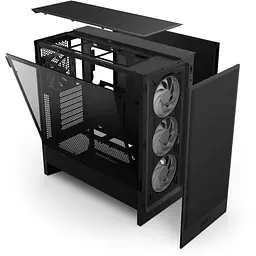 Корпус NZXT H5 Flow RGB без БЖ Black (CC-H52FB-R1) Без БП - мініатюра 9