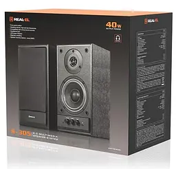 Акустична система Real-EL 2.0 S-305 Black (EL121200012) - мініатюра 7