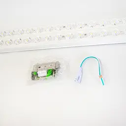 Світильник стельовий LED TUBE T10, 96 діодів, білий, з кріпленням - мініатюра 8