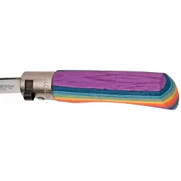 Ніж Old Bear Rainbow XS, 420 steel, wood handle,, rainbow - мініатюра 5