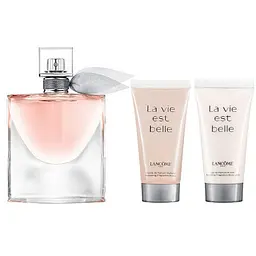 Набір Lancome La Vie Est Belle 50 мл парфумована вода, 50 мл лосьен для тела, 50 мл гель для душу