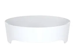 Умивальник Miraggio EVORA (0000189) Miramarble, Глянцевий, Накладний, Білий - мініатюра 3