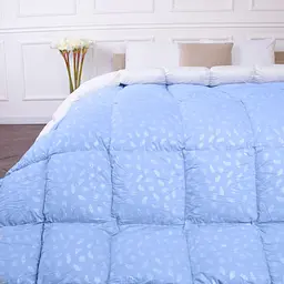 Ковдра пухова MirSon Karmen №1840 Bio-Blue, 70% пух, євростандарт, 220x200, блакитна (2200003013641) - мініатюра 3