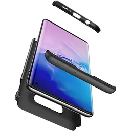Чохол-накладка GKK 3 in 1 Hard PC Case Samsung Galaxy S10e Black - мініатюра 2