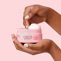 Маска для сяйва волосся з кокосовою олією Coco Loco Coconut Shine Mask Lee Stafford 200 мл - мініатюра 5
