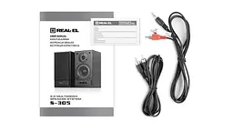 Акустична система Real-El S-305 Black - мініатюра 9
