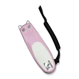 Ніж складаний кишеньковий Civivi Purr, (4.65 см) Nitro-V / G10 рожевий/білий - мініатюра 4