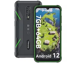 Смартфон Blackview BV5200 Pro 4/64Gb чорно-зелений (6931548310525) - мініатюра 4