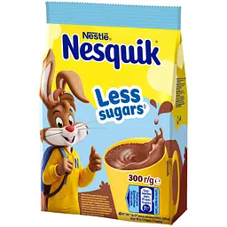 Суміш суха для приготування напою Nesquik зі зниженою кількістю цукру 300 г - мініатюра 2