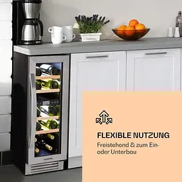 Винний холодильник Klarstein Vinovilla 17 Built-In Duo (10032030) - мініатюра 2