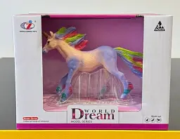 Фігурка єдинорога лілового Dino Toys, 20×9,5×15 см - мініатюра 2