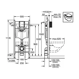 Інсталяція Grohe Rapid SL (38840000) - мініатюра 2