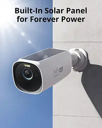 Камера eufyCam3 4K з сонячною панеллю, AI розпізнавання облич, WiFi - мініатюра 6