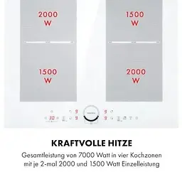 Індукційна плита Klarstein Delicatessa 60 7000Вт (10033027) - мініатюра 2