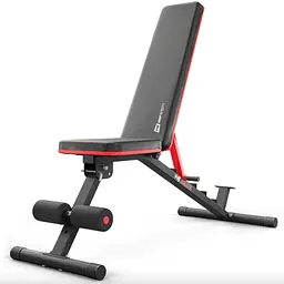 Набір Elitum Titan гантелі 2х31кг з лавою Hop-Sport HS-2050 HB - мініатюра 4