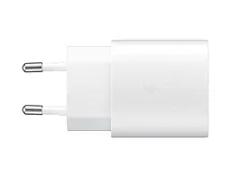 Мережевий зарядний пристрій Samsung 25W PD Wall Charger + Cable USB-C to USB-C White (EP-TA800XWEGRU) [59958] - мініатюра 2