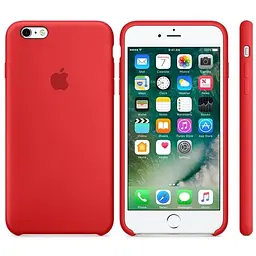 Чохол-накладка Toto Silicone Case Apple iPhone 6 Plus/6s Plus Red - мініатюра 2