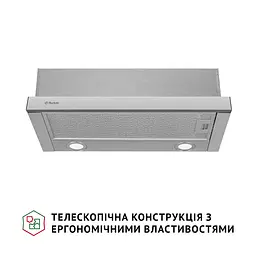 Витяжка телескопічна PERFELLI TL 602 I LED - мініатюра 2