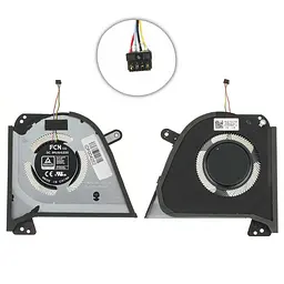 Вентилятор для ноутбука ASUS ROG Zephyrus GA503QM, GA503QS, GU603HE (VGA FAN) (13NR04J0T03111) (Кулер)
