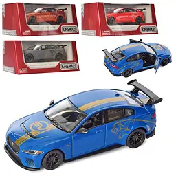 Машинка металлическая инертная KINSMART с резиновыми колесами KT5416WF - миниатюра 1