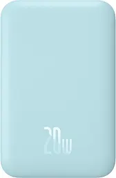 Портативний акумулятор Baseus Magnetic Mini Air Wireless 20W 6000mAh blue (P10059002313-00)