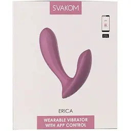 Смарт вібратор в трусики Svakom Erica Romantic Rose - мініатюра 7