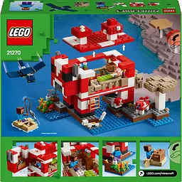 Конструктор LEGO Minecraft Грибний будинок, 500 деталей (21270) - мініатюра 2