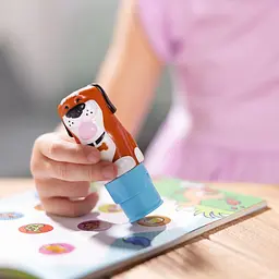 Набір з блокнотом та штампом з наліпками Melissa & Doug Sticker WOW Цуценя (SM93205/6074891) - мініатюра 6