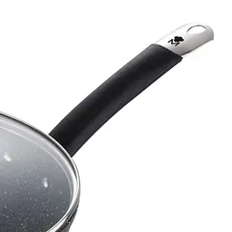 Сковорода вок MasterPro Home edition з кришкою 28 см (BGMP-3289-BK) - мініатюра 4