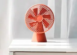 Портативний вентилятор Sothing Forest Desktop Fan DSHJ-S-1907 Red - мініатюра 3
