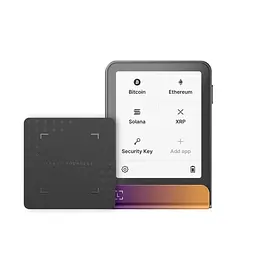 Криптогаманець Ledger Flex Ferro Fuchsia, сенсорний мультивалютний апаратний криптовалютний гаманець з холодним зберіганням, E Ink, підтримкою жестів, підключенням USB/Bluetooth/NFC, комплектом Recovery Key, сумісністю з iOS/Android/Windows/macOS