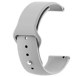 Універсальний ремінець Silicone Band для Samsung Watch 22mm Gray [36037]