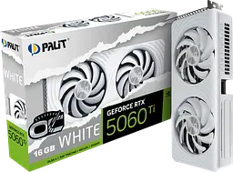Відеокарта GeForce RTX 5060 Ti 16GB Palit White OC (NE7506TU19T1-GB2061M)