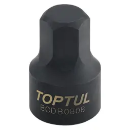 Торцева головка Toptul 1/4" HEX 7мм (цілісна) (BCDB0807)