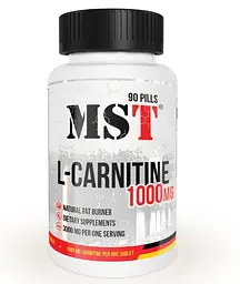MST Карнітін L-Carnitine 1000 мг - 90 таблеток