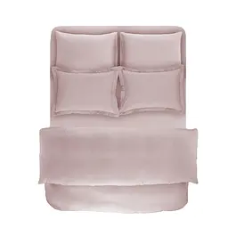 Простирадло на резинці з наволочкою Penelope - Celine pink рожевий 100x200+50x70 - мініатюра 2