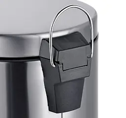 Відро для сміття Mixxus Ellipse-TC0212 SS Color з плавним закриттям, кругле, 12 л, нержавійка (MI8399) - мініатюра 4