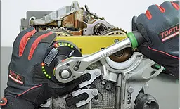 Цифровий динамометричний адаптер TOPTUL + шкала довороту 1/2" 17-340Нм DTA-340A4 - мініатюра 2