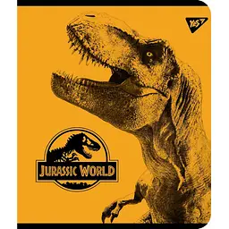Зошит для записів Yes Jurassic World А5 лінійка Іридіум+гібрід. виб. лак 48 аркушів 1 шт. в асортименті (765326) - мініатюра 5