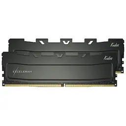 Модуль пам'яті для комп'ютера DDR4 32GB (2x16GB) 3600 MHz Black Kudos eXceleram (EKBLACK4323618XD) - мініатюра 2