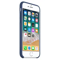 Чохол Silicone Case без Logo AA для Apple iPhone XS Max 6.5" Синій / Blue Cobalt - мініатюра 3