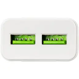 Мережевий зарядний пристрій Gelius Optimus Ultra GU-HC03 2USB 1A White - мініатюра 2