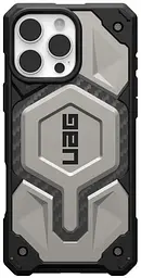 Чохол протиударний UAG Monarch Pro MagSafe (Original) для iPhone 16 Pro (6.3") Titanium 114456113636