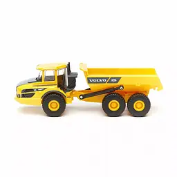 Автомодель "Самоскид Volvo A25G" Bburago 18-32085 серії Construction - мініатюра 9