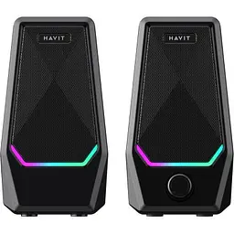 Акустична система Havit SK768 USB RGB Black (6939119042585) - мініатюра 2