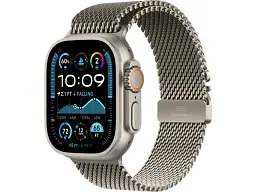 Смарт-годинник Apple Watch Ultra 2 GPS + Cellular 49mm Natural Titanium Case w. N. Titanium Milanese Loop - L (MX5T3)