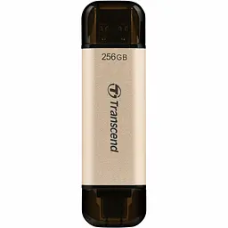 Флеш-накопичувач Transcend USB 256GB JetFlash 930 Gold-Black USB 3.2/Type-C (TS256GJF930C)