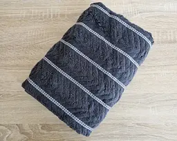 Набір турецьких махрових рушників Cestepe MicroCotton Premium 3 штуки 50x90 + 3 штуки 70х140 Multi 3 щільність 600 г/м2 - мініатюра 10