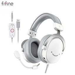 Навушники Fifine H9 White